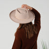 Lucca Couture - SADIE crown shape hat - NUDE