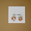 NAT + NOOR Mali Hoops Earring - Dandelion